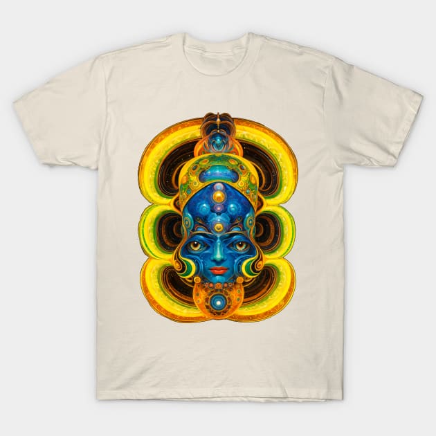 Dosed in the Machine (15.2) - Trippy Psychedelic Sci Fi T-Shirt by TheThirdEye